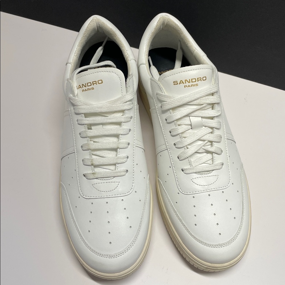 Magic Lace Up Leather Sneakers